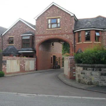Courtyard housing development, Lymm, Cheshire