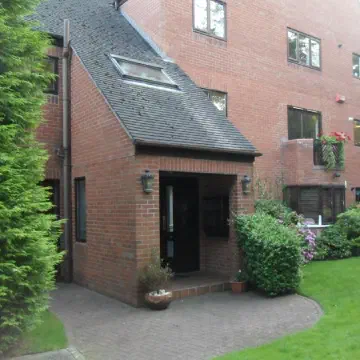 Flats and landscaping development